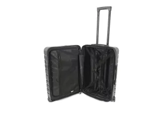 Reistrolley JSA maat M 65,5 x 44,5 x 25 cm mat zwart gerecycled ABS - 3