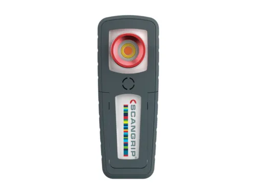 werklamp,COB-LED,100-200lumen,glazen lens,bevestigingsclip