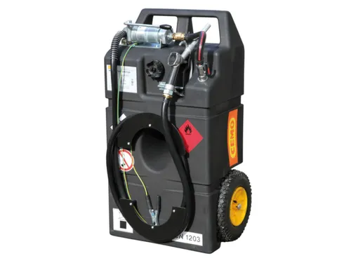 brandstoftrolley,95l,m. handpomp,tapventiel,HxLxB 430x1000x590mm