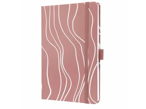 Weekagenda Beauty A6 2026 (NL/FR/EN/DU) Rose Monstera Hardcover