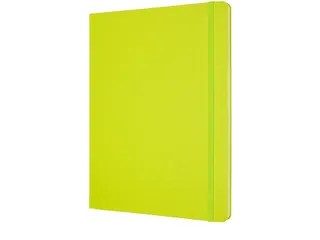 Notitieboek Moleskine XL 190x250mm lijn hard cover lemon green - 3
