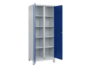 wasgoedverdeelkast,HxBxD 1950x800x500mm,vak B 400mm,cilinderslot - 2