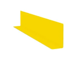 hoek voor onderrijdbeveiliging,HxBxD 200x1080x100mm,staal,geel