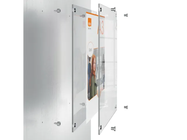 Infobord Nobo Premium Plus A5 acryl wand