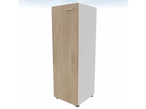 kantoorkast,HxBxD 1310x430x450mm,2xhouten vloer,3ordnerhoogte,romp wit