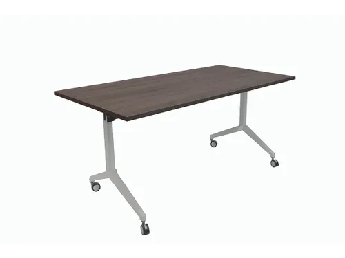 Schaffenburg Klaptafel 160x80cm Blad Logan Eik 25mm Frame Alu