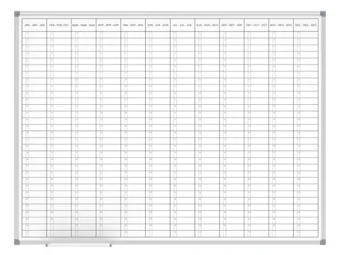 Magnetische Jaarplanner MAULstandard 90x120cm