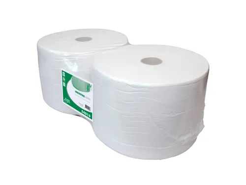 Industriepapier P54010 1-laags Recycled Wit 2 Rol