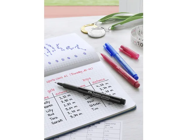 Fineliner Faber Castell Broadpen 1554 noir