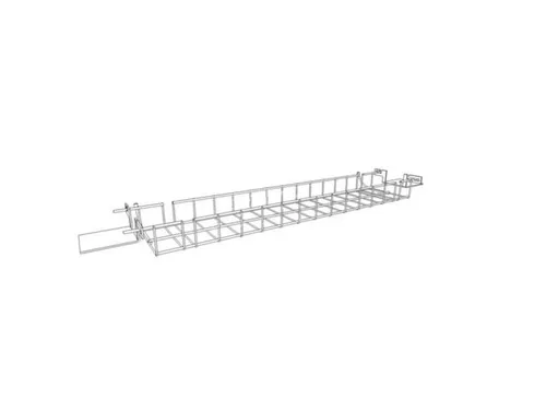kabelbak,v. vergadertafel,v. sledeframe,HxBxD 70x1040x160mm