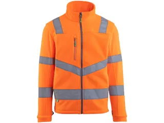 Fleece vest Arco Responsible Hi-Vis oranje maat 5XL - 1