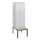 Dubbeldekse dekenkist,HxBxD 1950x600x815mm,2x2vak.,vak B 300mm