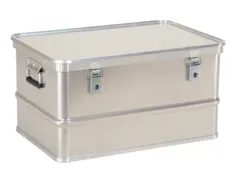 Aluminium Transportkist Hxlxb 350X655X435Mm 80L Stapelbaar