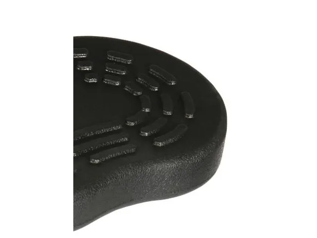 Stahulp Staal H 610-860Mm Zitting Zwart Pu Schuim Schuine Zuil