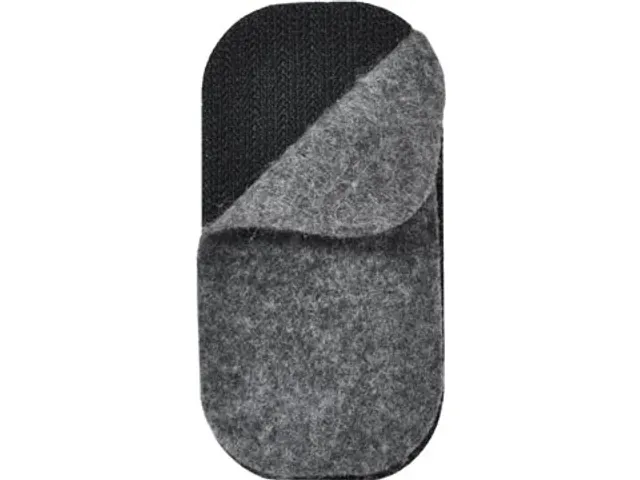 Magnetische Whiteboardwisser + Navul Vilt, Blauw