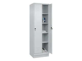 wasgoedverdeelkast,HxBxD 1950x600x500mm,vak B 300mm,draaigrendel - 3