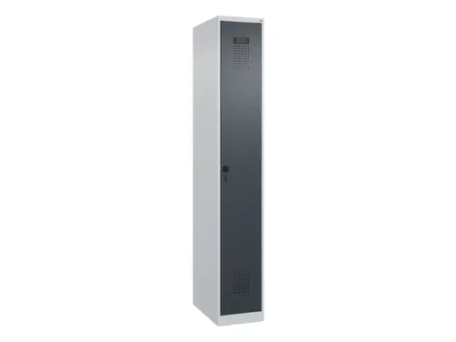 locker voor scheiding van kleding,HxBxD 1850x300x500mm,1vak