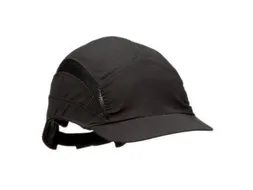 3M First Base 3 Classic stootpet met korte klep, zwart, per stuk