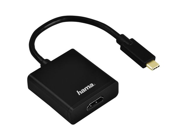 Adapter Hama USB-C naar HDMI Ultra HD | HardwareKabel.nl