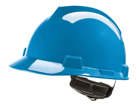 MSA V-Gard veiligheidshelm met Fas-Trac III binnenwerk Blauw