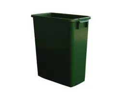 Multifunktionele Bak Pp 590x560x280mm 60 liter 2 Grepen Groen