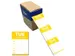 Etiket Avery HACCP dinsdag geel 40x56mm 500 stuks