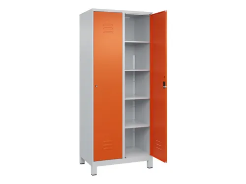 wasgoedverdeelkast,HxBxD 1950x800x500mm,vak B 400mm,cilinderslot