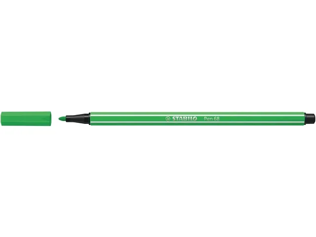 Feutre STABILO Pen 68/43 Medium vert feuille
