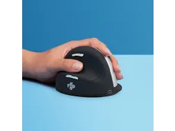 Ergonomische muis R-Go HE Break Large Links draadloos Zwart