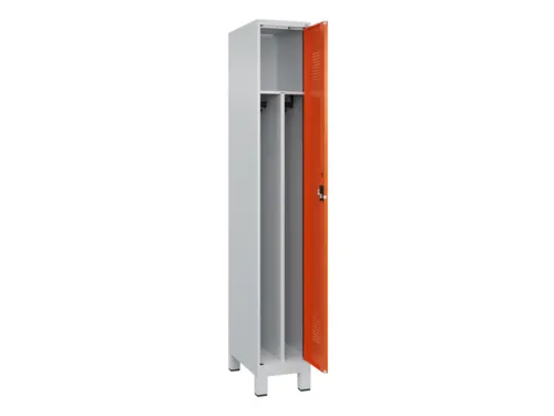 locker voor scheiding van kleding,HxBxD 1950x300x500mm,1vak