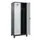 locker voor scheiding van kleding,HxBxD 1950x800x500mm,2vak