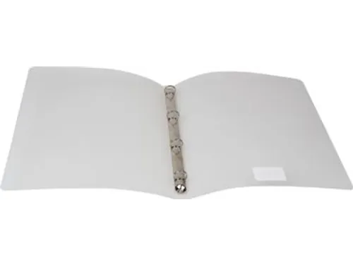 ringmap A4 uit PP 4 ringen van 16 mm transparant