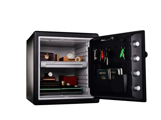 Kluis MasterLock brandvrij en waterdicht electronisch combi-slot XL Zw