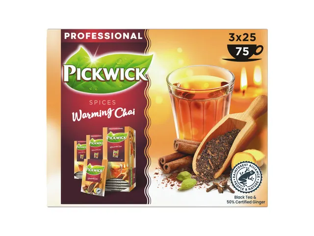 Thee Pickwick warming chai 25x1.5gr