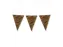 Slinger Folie vlaggen Party Flags foil Tiger Safari 30cmx10m