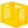 Euronorm-Stapelbak 29l H X L X B 320x400x300mm Geel