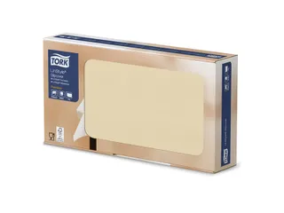 LinStyle Napperon 1-laags 80x40cm 1/8-vouw crème Doos a 100 Stuks - 1