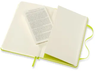 Notitieboek Moleskine pocket 90x140mm blanco hard cover lemon green - 5