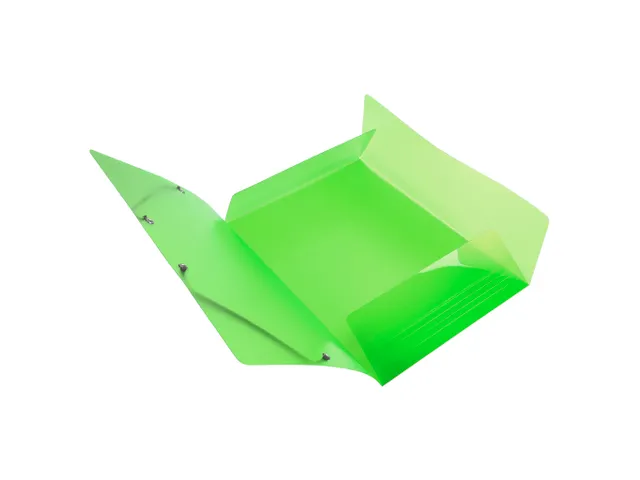 Iderama Elastomap A4 3 Kleppen Polypropyleen Assorti Kleuren