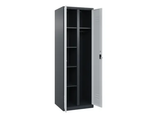 wasgoedverdeelkast,HxBxD 1850x600x500mm,vak B 300mm,draaigrendel