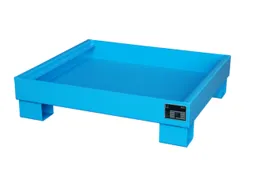 Opvangbak Staalplaat 220x900x800mm Opvangvol. 68l Open Ral 5012