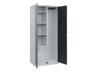 schoonmaakkast,HxBxD 1850x800x500mm,links 4vakken - 2