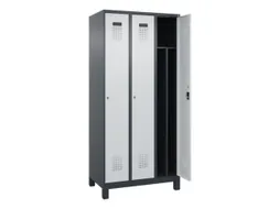 locker voor scheiding van kleding,HxBxD 1950x900x500mm,3vak