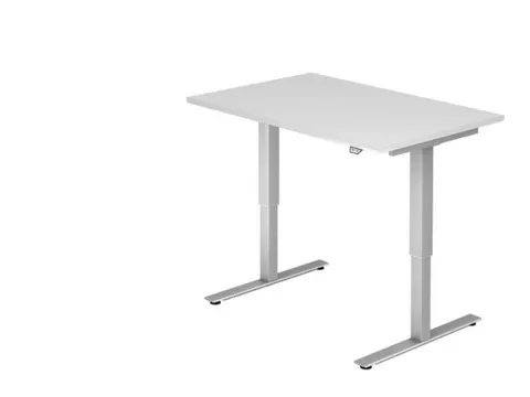Elektrisch in hgte vst. zit-sta-bureau,HxBxD 730-1190x1200x800mm