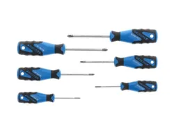 GEDORE 2160 PHZ-06 3C schroevendraaierset 6-delig PH+PZ 0-1-2