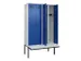 locker met bank,voor scheiding van kleding,HxBxD 2120x1200x815mm,4vak