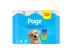Toiletpapier Page Compleet Schoon 2-laags 140vel 24 rol wit