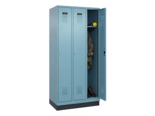 locker,HxBxD 1950x900x500mm,3vak,vak B 300mm,cil.-slot,sokkel - 1