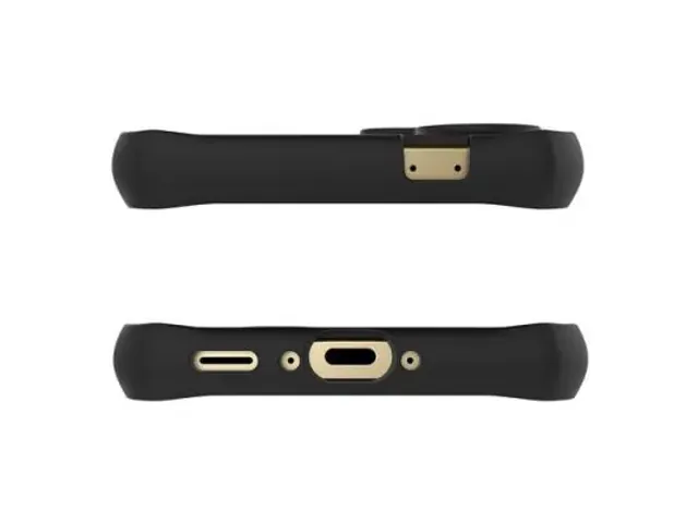 Spectrum_R Case iPhone 16E Solid zwart mat Softbag