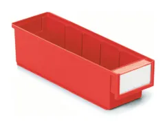 stellingbak,HxBxD 82x92x300mm,PP,rood